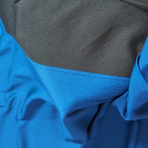 Nike Golf Polo Men's Large Blue and Black Like New - Picture 9 of 9